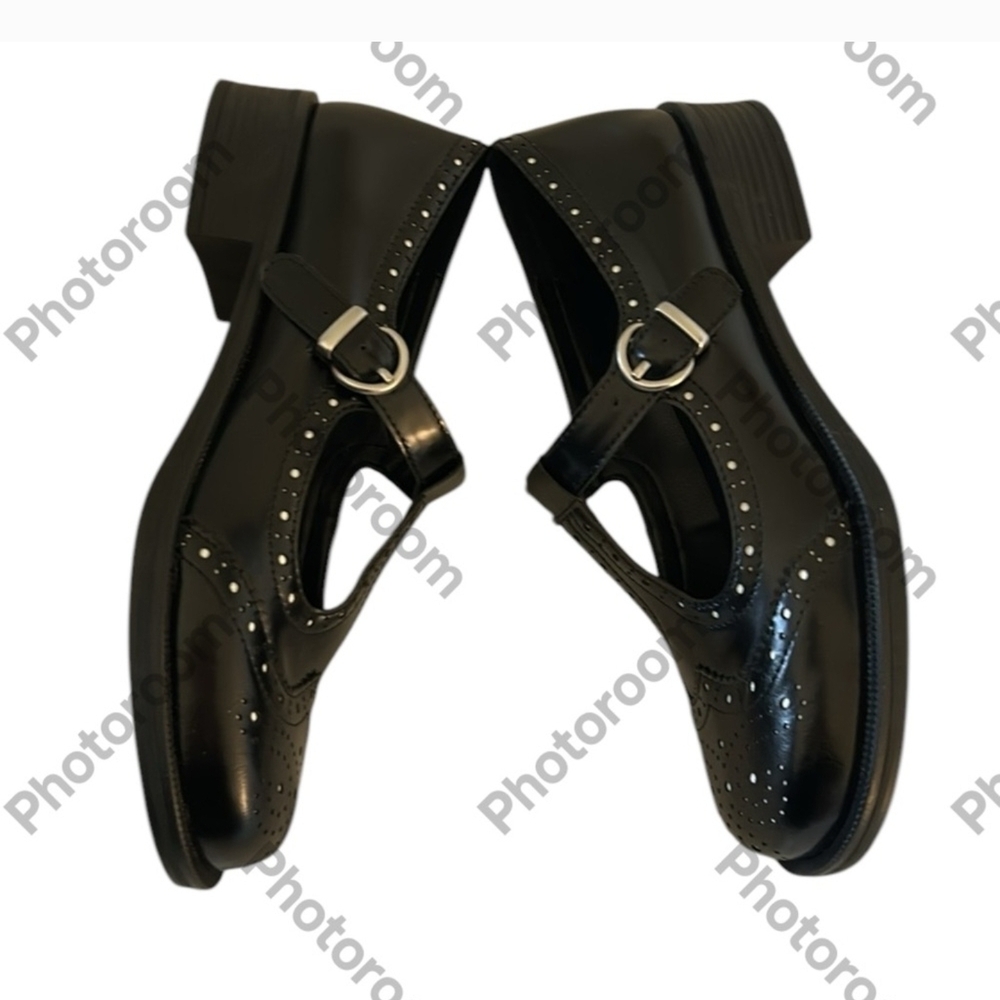 Y2K.90s .Steve Madden  Montage Black Leather  ,Mary jane Style .NWT.SZ,10M - Picture 5 of 7